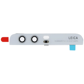 OEM HQ Huawei P10 Plus (VKY-L29, VKY-L29A, VKY-L09, VKY-L00) Camera Lens Τζαμάκι Κάμερας White