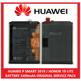 Γνήσια Original Huawei Honor 10 Lite Dual Sim (HRY-LX1, HRY-LX1MEB, HRY-LX2, HRY-AL00a, HRY-AL00, HRY-TL00), P SMART 2019 HB396286ECW Μπαταρία Battery 3400mAh (Service By Huawei) 24022919, 24022770