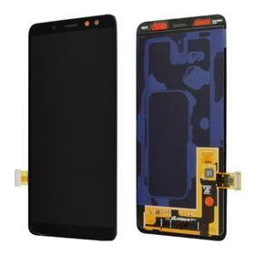 Γνήσια Original Samsung Galaxy A8 2018 SM-A530F A530 Lcd Display Screen Οθόνη + Touch Screen Digitizer Μηχανισμός Αφής Black GH97-21406A