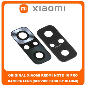 Original Γνήσιο Xiaomi Redmi Note 10 Pro , Redmi Note10 Pro (M2101K6G) Rear Back Camera Glass Lens Πίσω Τζαμάκι Κάμερας (Service Pack By Xiaomi)