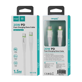 Καλώδιο usb Type-c to Type-c - 1.5m - c87 - 872402