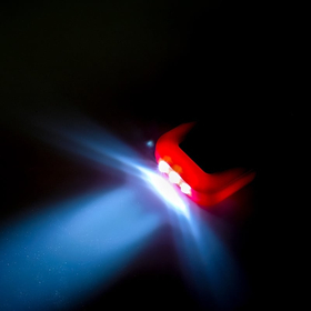 Ηλιακό Μπρελόκ Φακός ροζ