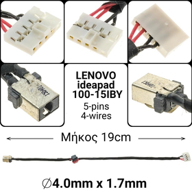 Dc Jack Lenovo 100-15iby