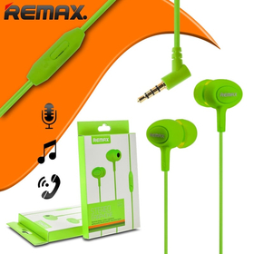 Stereo hi-fi Handsfree Remax Green