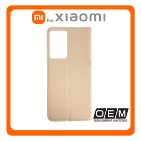 Θήκη Book Magnetic Gold Χρυσό For Redmi Note 11 Pro Plus 5G/Redmi Note 11 Pro 5G (China)