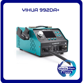 YIHUA 992DA+ 3 in 1 LCD Soldering Station With Smoking Solder Iron Vacuum Pen BGA Rework Station Hot Air Blow Dryer Welding Station Σταθμός συγκόλλησης , συγκολλητικό στυλό κενού BGA Rework Station ζεστού αέρα