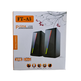 FT-A3 Prime USB Multimedia Speaker Movable Lights Ηχεία Υπολογιστή