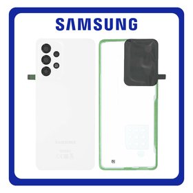 Γνήσια Original Samsung Galaxy A53 5G (SM-A536B, SM-A536B/DS) Rear Back Battery Cover Πίσω Κάλυμμα Καπάκι Πλάτη Μπαταρίας White Άσπρο GH82-28017B (Service Pack By Samsung)