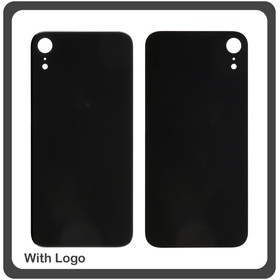 OEM HQ Apple Iphone XR Battery Cover Καπάκι Μπαταρίας Black OEM HQ Apple Iphone XR Battery Cover Καπάκι Μπαταρίας Black