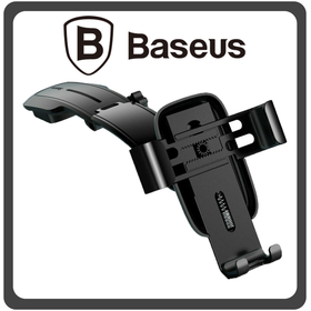Baseus Βάση Κινητού Αυτοκινήτου Mε Ρυθμιζόμενα Άγκιστρα Metal Age Gravity Black Μαύρο