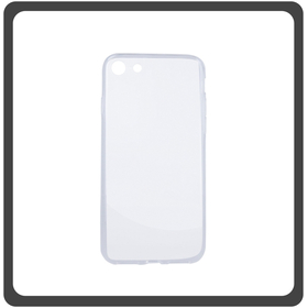 Θήκη Πλάτης - Back Cover, Silicone Σιλικόνη Transparent Διάφανο 1 mm For iPhone 7 /8 /SE 2020