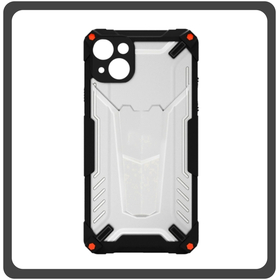 Θήκη Πλάτης - Back Cover, Silicone Σιλικόνη Hybrid TPU Black Μαύρο For iPhone 13 Mini