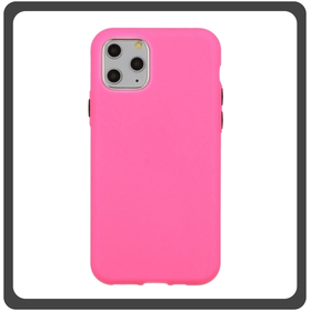Θήκη Πλάτης - Back Cover, Solid Silicone Σιλικόνη TPU Fuchsia Φούξια For iPhone 11 Pro