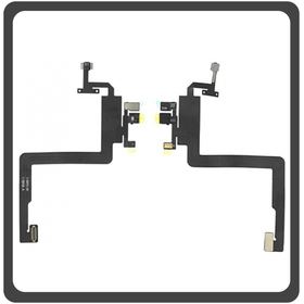 OEM HQ iPhone 11 Pro , iphone11 Pro (A2215, A2160, A2217) Proximity Sensor Flex Cable Καλωδιοταινία Αισθητήρας Εγγύτητας + Microphone Μικρόφωνο (Premium A+​)