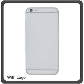 OEM HQ Iphone 6 Plus (A1522, A1524) Καπάκι Μπαταρίας Battery Cover + Πλαϊνά Πλήκτρα Side Keys + Θήκη Κάρτας Sim Holder Grey (Grade AAA+++)