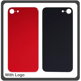 HQ OEM Συμβατό Για Apple iPhone 8, iPhone8 (A1863, A1905, A1906, A1907) Rear Back Battery Cover with Camera Big Hole Πίσω Κάλυμμα Πλάτη Καπάκι Μπαταρίας Red Κόκκινο (Premium A+​)