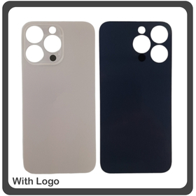 HQ OEM Συμβατό Για Apple iPhone 13 Pro, iPhone 13Pro (A2638, A2483, A2636, A2639) Premium Aftermarket Rear Back Battery Cover with Camera Big Hole Πίσω Κάλυμμα Πλάτη Καπάκι Μπαταρίας Gold Χρυσό​ (Grade AAA+++)