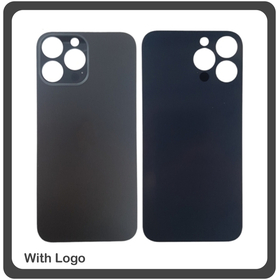 HQ OEM Συμβατό Για Apple iPhone 13 Pro Max, iPhone 13 ProMax (A2643, A2484) Aftermarket Rear Back Battery Cover with Camera Big Hole Πίσω Κάλυμμα Πλάτη Καπάκι Μπαταρίας Graphite Μαύρο (Premium A+)
