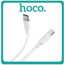 Hoco X51 USB 2.0 Cable USB-C male - USB-C male 1m White Λευκό