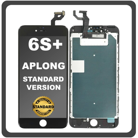 HQ OEM Συμβατό Με Apple iPhone 6S+, iPhone 6S Plus (A1634, A1687) APLONG Standard Version LCD Display Screen Assembly Οθόνη + Touch Screen Digitizer Μηχανισμός Αφής Black Μαύρο (Premium A+) (Lifetime Warranty Για Συνεργάτες B2B​)