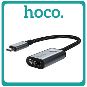 Hoco HB21 Μετατροπέας USB-C Male - HDMI Female Gray Γκρι
