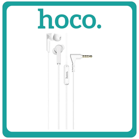 Hoco M72 Admire In-ear Handsfree Με Βύσμα 3.5mm 120cm White Λευκό