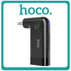 Hoco FM Transmitter Αυτοκινήτου E53 Dawn Sound V.5.0 με AUX Black Μαύρο