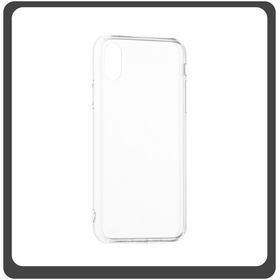 Θήκη Πλάτης - Back Cover, Silicone Σιλικόνη TPU Protective Case Transparent Διάφανο For iPhone XS Max