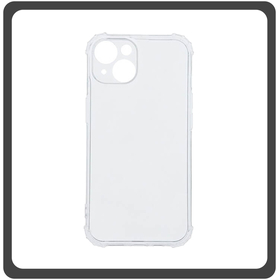 Θήκη Πλάτης - Back Cover, Silicone Σιλικόνη Material PC+TPU Protective Case Transparent Διάφανο For iPhone 14 Plus