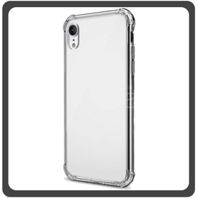 Θήκη Πλάτης - Back Cover, Silicone Σιλικόνη Material PC+TPU Protective Case 1.5mm Transparent Διάφανο For iPhone XR