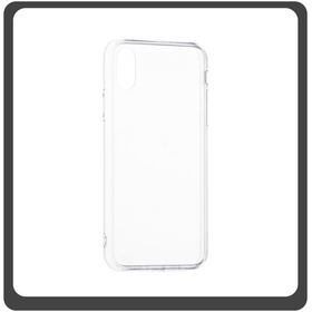 Θήκη Πλάτης - Back Cover, Silicone Σιλικόνη TPU Protective Case Transparent Διάφανο For iPhone X/XS