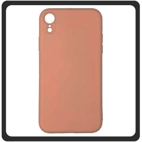Θήκη Πλάτης - Back Cover, Silicone Σιλικόνη Ultra Thin Feather Pink Ροζ For iPhone XR