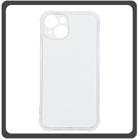 Θήκη Πλάτης - Back Cover, Silicone Σιλικόνη Material PC+TPU Protective Case Transparent Διάφανο For iPhone 14