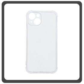 Θήκη Πλάτης - Back Cover, Silicone Σιλικόνη Material PC+TPU Protective Case Transparent Διάφανο For iPhone 13 Mini