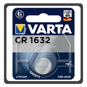 Varta Lithium, Battery Μπαταρία CR1632