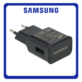 Γνήσια Original Samsung Travel Fast Charger 5V 2A USB-A 15W Φορτιστής Ταξιδιού EP-TA20EBE Black Μαύρο Bulk
