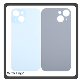 HQ OEM Συμβατό Με iPhone 15 , iPhone15 (A3090, A2846) Aftermarket Rear Back Battery Cover with Camera Big Hole Πίσω Κάλυμμα Πλάτη Καπάκι Μπαταρίας Blue Μπλε (Premium A+)