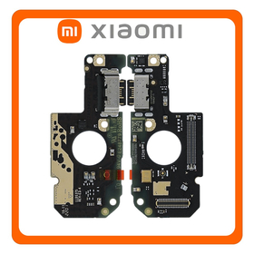 Γνήσια Original Xiaomi Redmi Note 11 4G (21121119SC), USB Type-C Charging Dock Connector Flex Sub Board, Καλωδιοταινία Υπό Πλακέτα Φόρτισης + Microphone Μικρόφωνο (Service Pack By Xiaomi)
