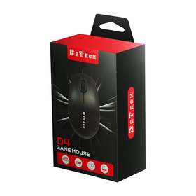 Ποντίκι Detech d4, Optical, Black - 773