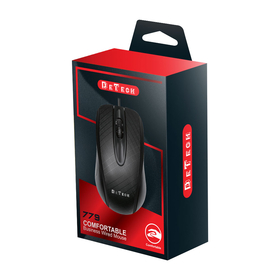 Ποντίκι Detech D10, Optical, Black - 779