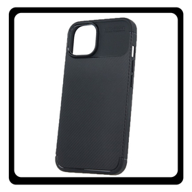 Θήκη Πλάτης - Back Cover, Silicone Σιλικόνη Black Μαύρο Carbon Case For iPhone 15Θήκη Πλάτης - Back Cover, Silicone Σιλικόνη Black Μαύρο Carbon Case For iPhone 15