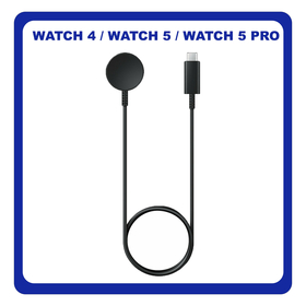 Γνήσια Original Samsung Fast Wireless Charger (USB-C) Φορτιστής EP-OR900BBE For Galaxy Watch4 / Watch4 Classic / Galaxy Watch5 / Watch 5 Pro Black Μαύρο (Service Pack By Samsung)