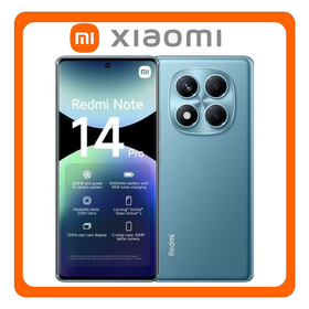 Xiaomi Redmi Note 14 Pro 4G Dual SIM (8GB/256GB), Brand New Smartphone Mobile Phone Κινητό Ocean Blue Μπλε
