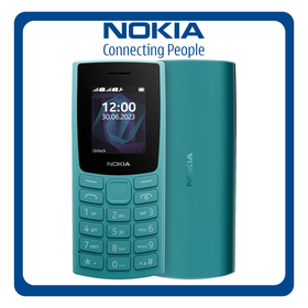 Nokia 105 (2023) Dual SIM, Brand New Feature Mobile Phone Κινητό με Μεγάλα Κουμπιά Blue Μπλε