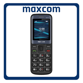 MaxCom MM718L Single SIM, Brand New Feature Mobile Phone Κινητό με  Μεγάλα Κουμπιά Black Μαύρο