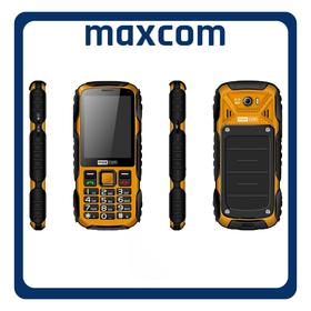 MaxCom MM920 Single SIM, Brand New Feature Mobile Phone Κινητό με Κουμπιά Orange Πορτοκαλί
