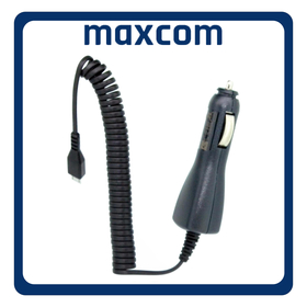 MaxCom MM334 Single SIM, Brand New Feature Mobile Phone Κινητό με Κουμπιά + Φορτιστής Αυτοκινήτου Nokia Micro USB Black Μαύρο