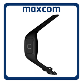 MaxCom MM735 Single SIM, Brand New Feature Mobile Phone Κινητό με Κουμπιά + Ασύρματο Βραχιόλι Black Μαύρο