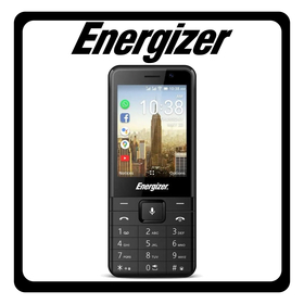 Energizer Energy E280s Dual SIM, Brand New Feature Mobile Phone Κινητό με Κουμπιά Black Μαύρο