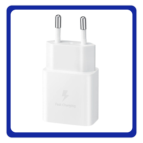 Γνήσια Original Samsung Travel Charger Φορτιστής Ταξιδιού Χωρίς Καλώδιο GaN με Θύρα USB-C 25W Power Delivery White Άσπρο (EP-T2510NWE)